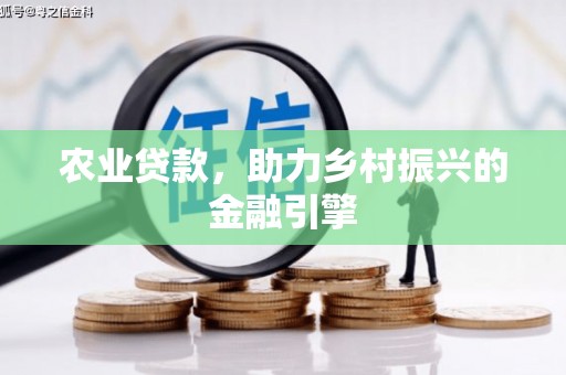 清水河农业贷款，助力乡村振兴的金融引擎