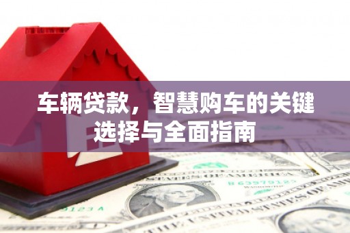 清水河车辆贷款，智慧购车的关键选择与全面指南