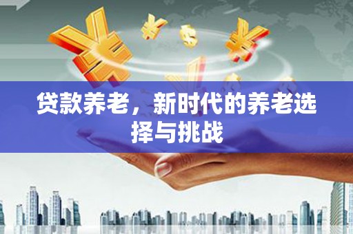 清水河贷款养老，新时代的养老选择与挑战