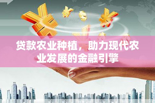 清水河贷款农业种植，助力现代农业发展的金融引擎