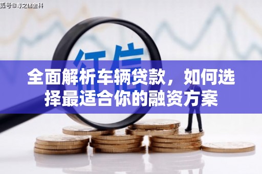 清水河全面解析车辆贷款，如何选择最适合你的融资方案