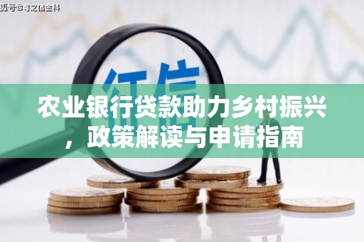 清水河农业银行贷款助力乡村振兴，政策解读与申请指南