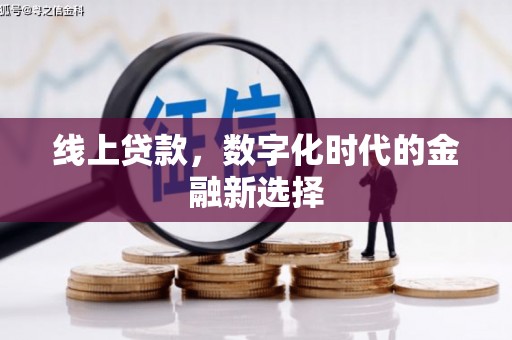 清水河线上贷款，数字化时代的金融新选择