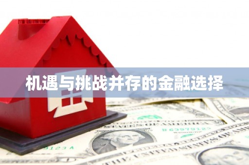 清水河机遇与挑战并存的金融选择