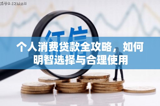 清水河个人消费贷款全攻略，如何明智选择与合理使用