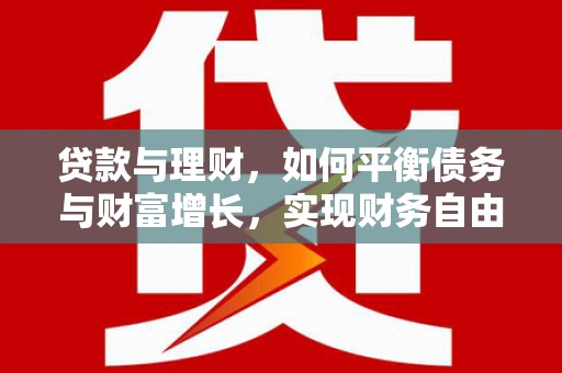 清水河贷款与理财，如何平衡债务与财富增长，实现财务自由